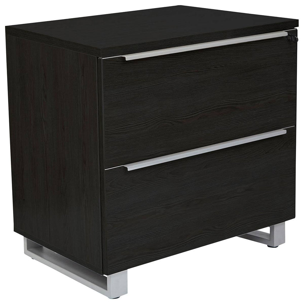 2-Drawer File Cabinet Espresso I28882