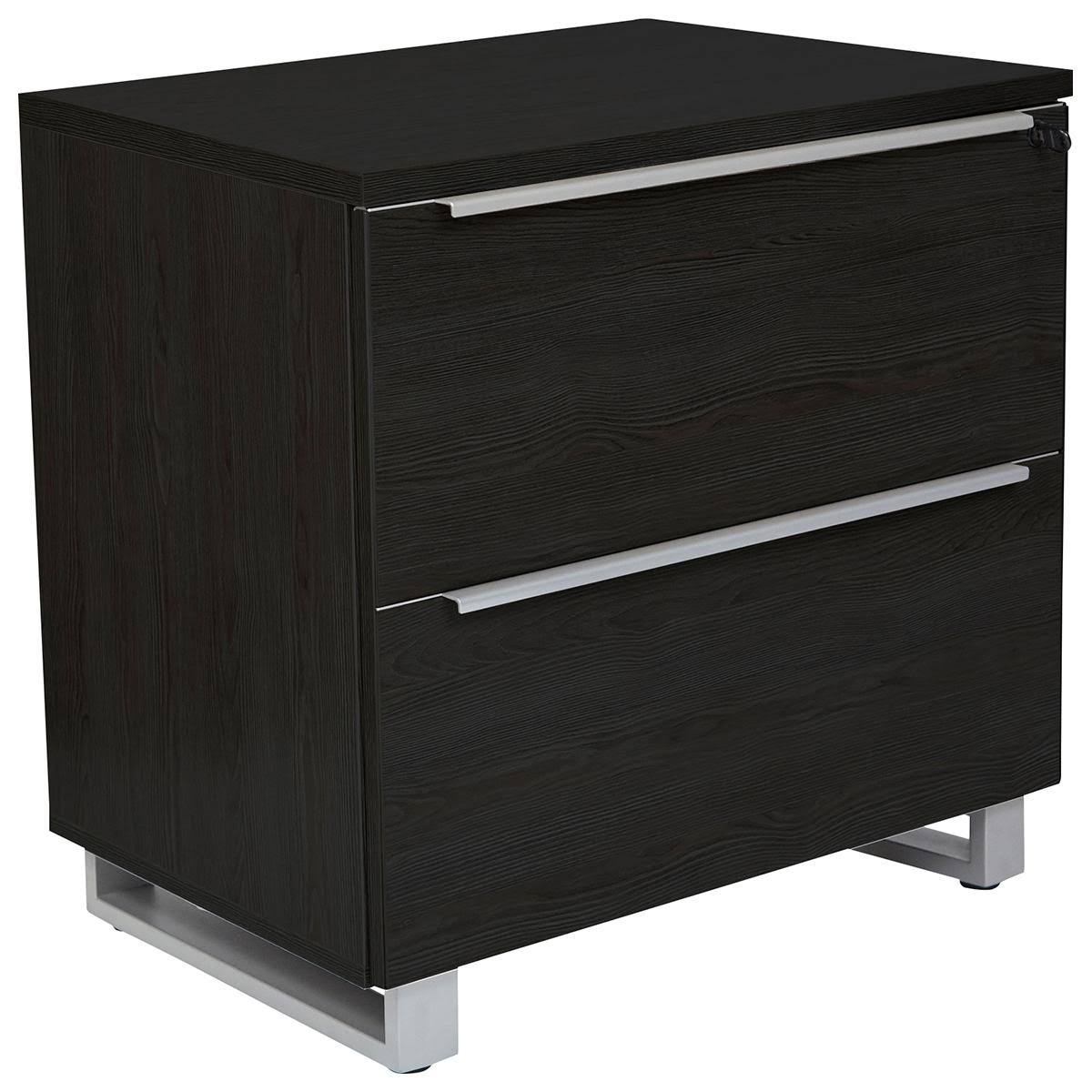 2-Drawer File Cabinet Espresso I28882