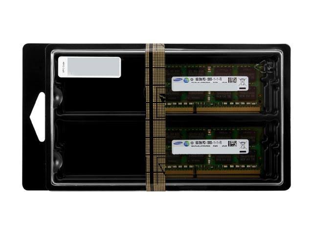 16GB (2 x 8GB) DDR3 1600 (PC3 12800) SO-DIMM Laptop Memory U349243