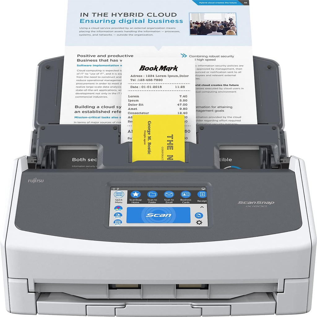 Black Document Scanner W652251