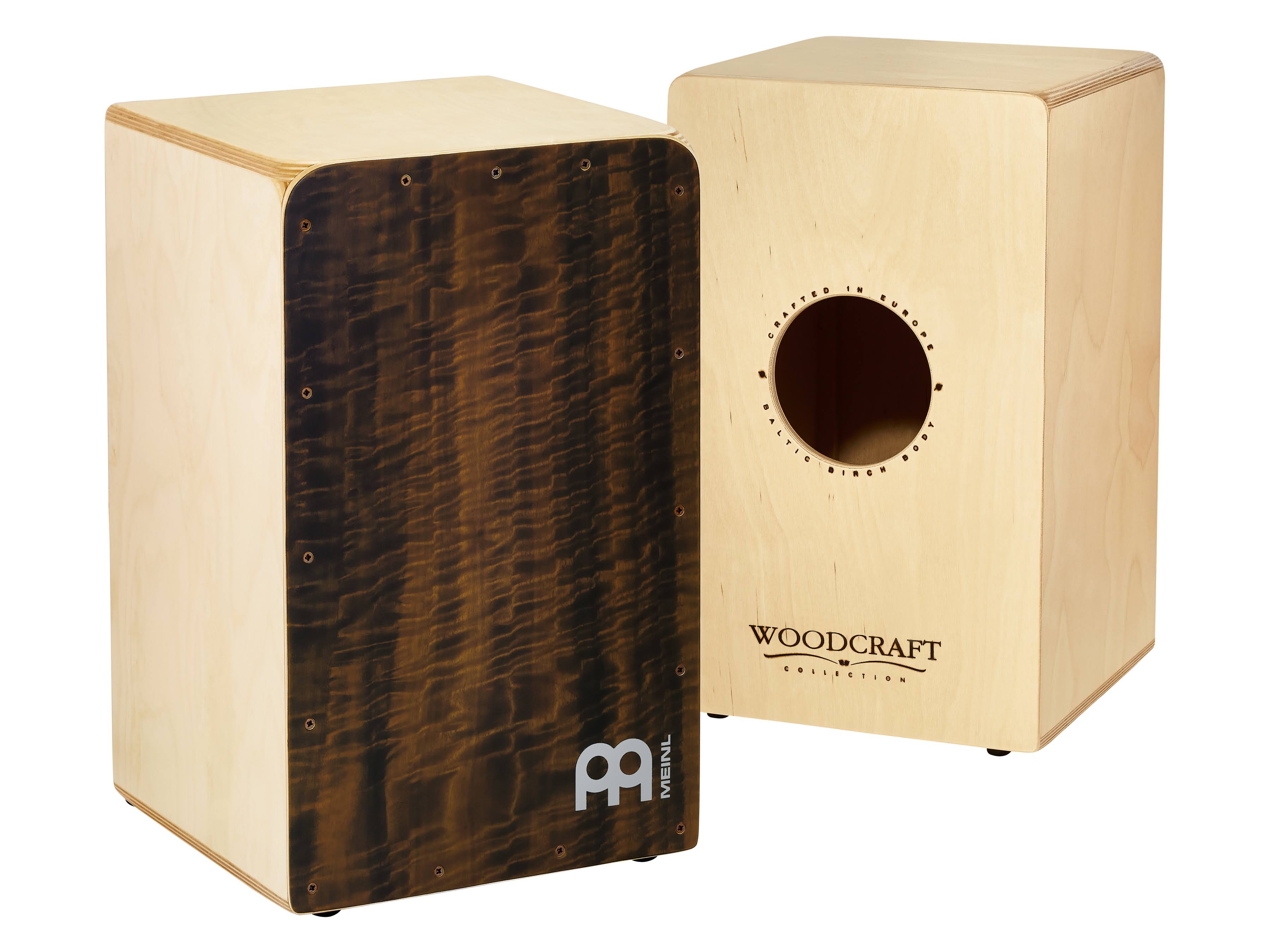Birch Snare Cajon with Quilted Eucalyptus Frontplate M17953