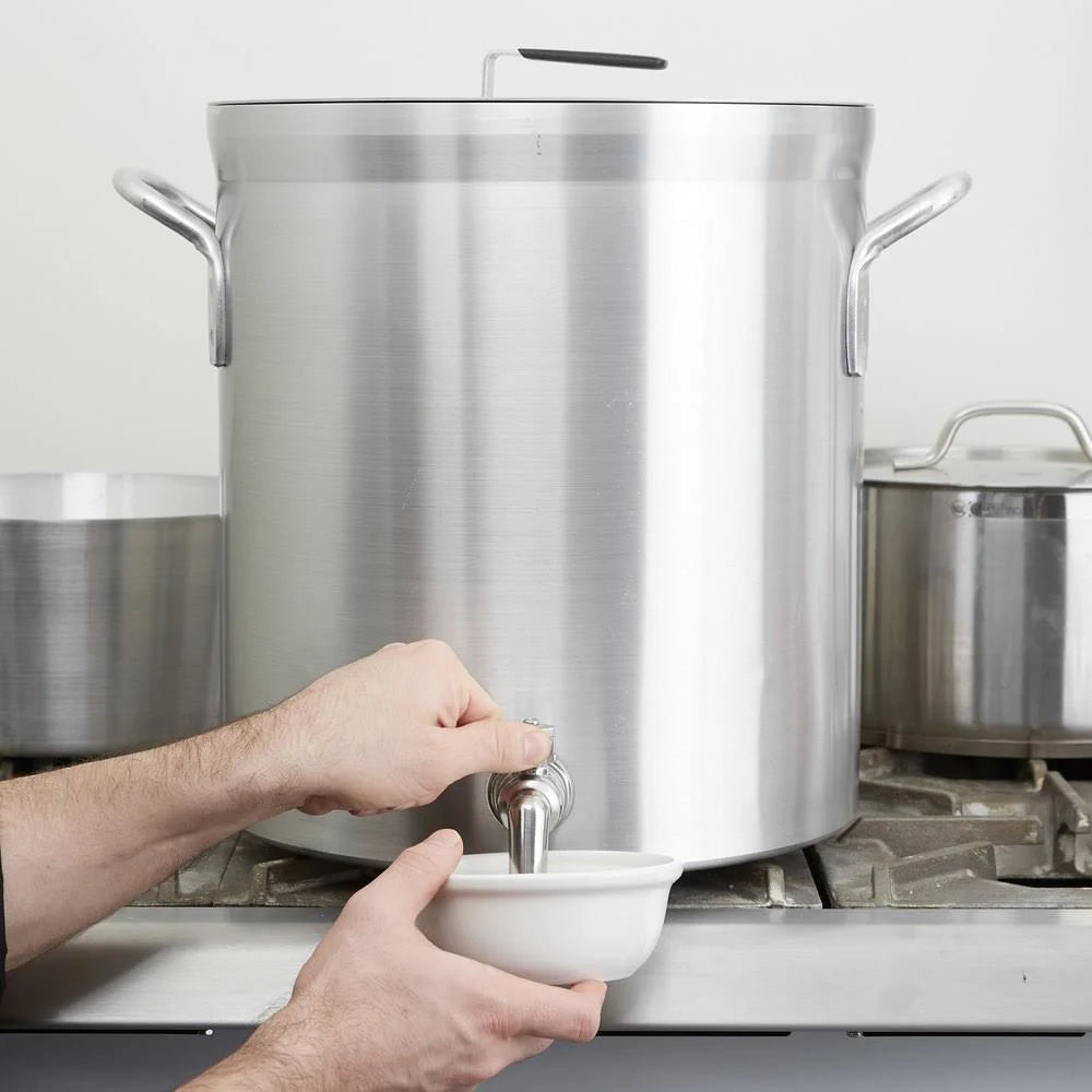 32 Quart Stock Pot with Faucet T849