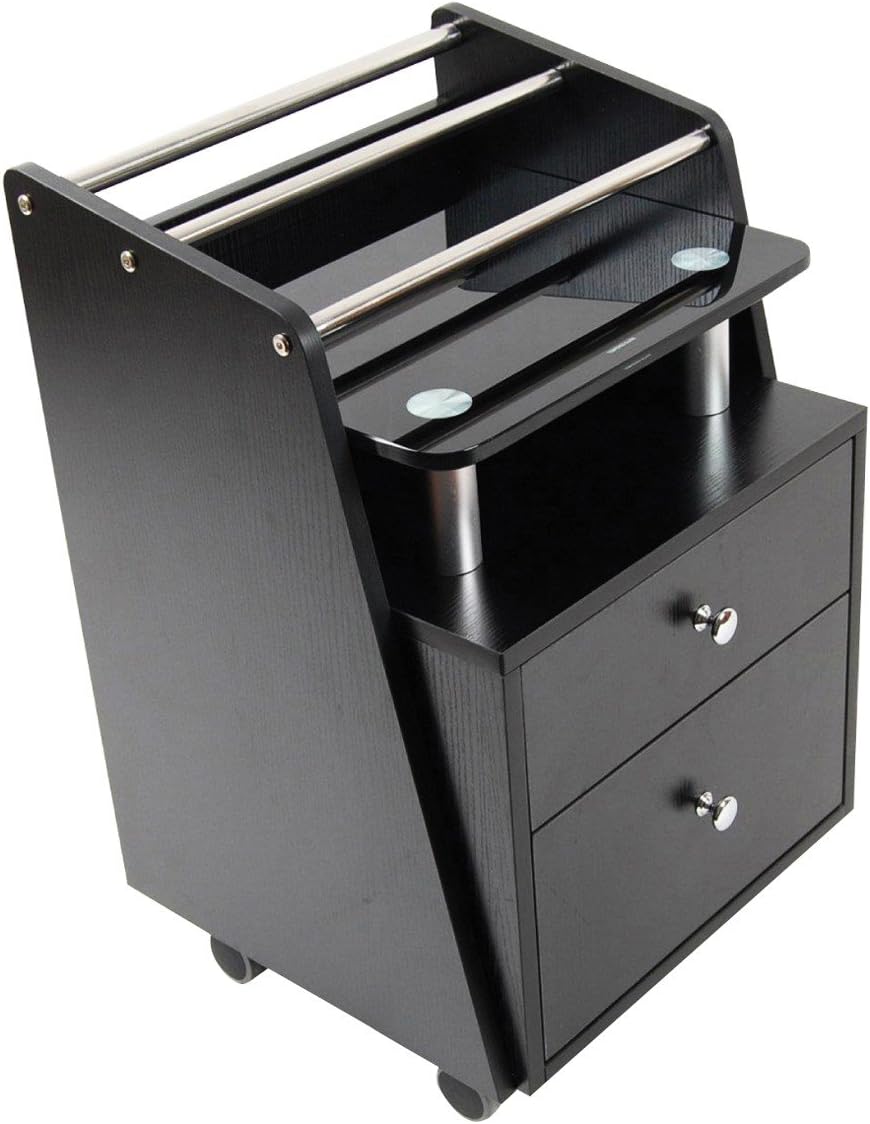 Glass Top Pedicure Cart P220