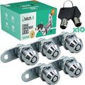 5/8” RV Storage Locks 10-Pack Utility Cam Lock 100% Metal with 20 Keys U226822