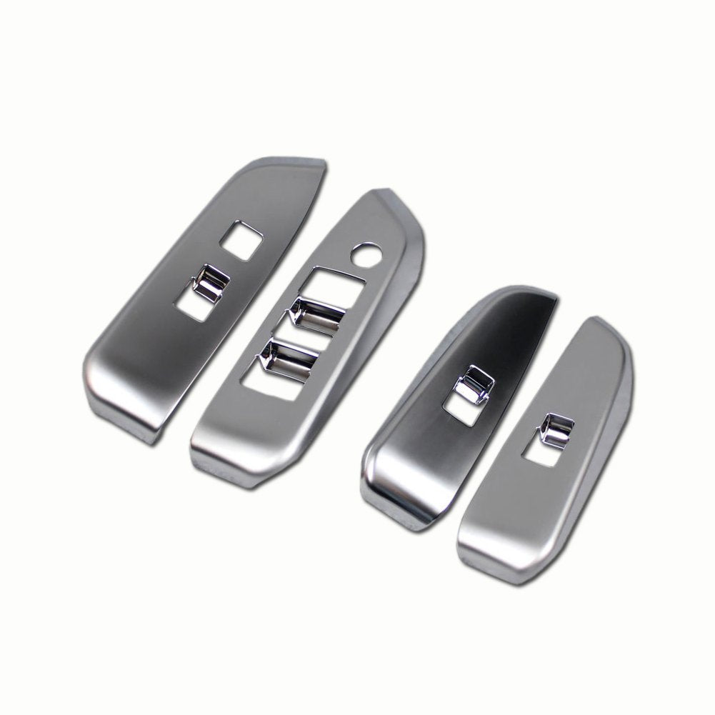 Matte Interior Window Switch Console Panel Trim Pack of 2 S396
