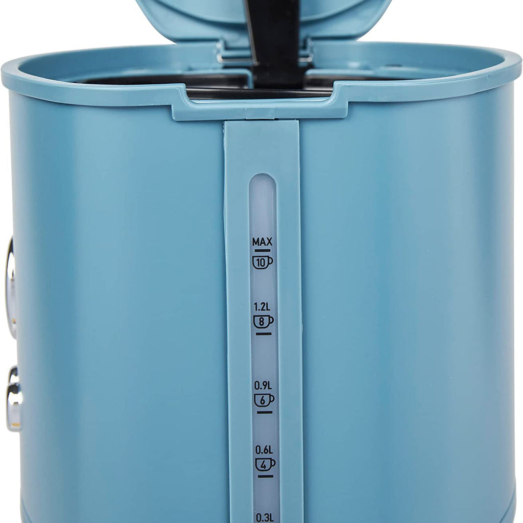 Stone Blue 10 Cup Coffee Maker with LCD Display F3107