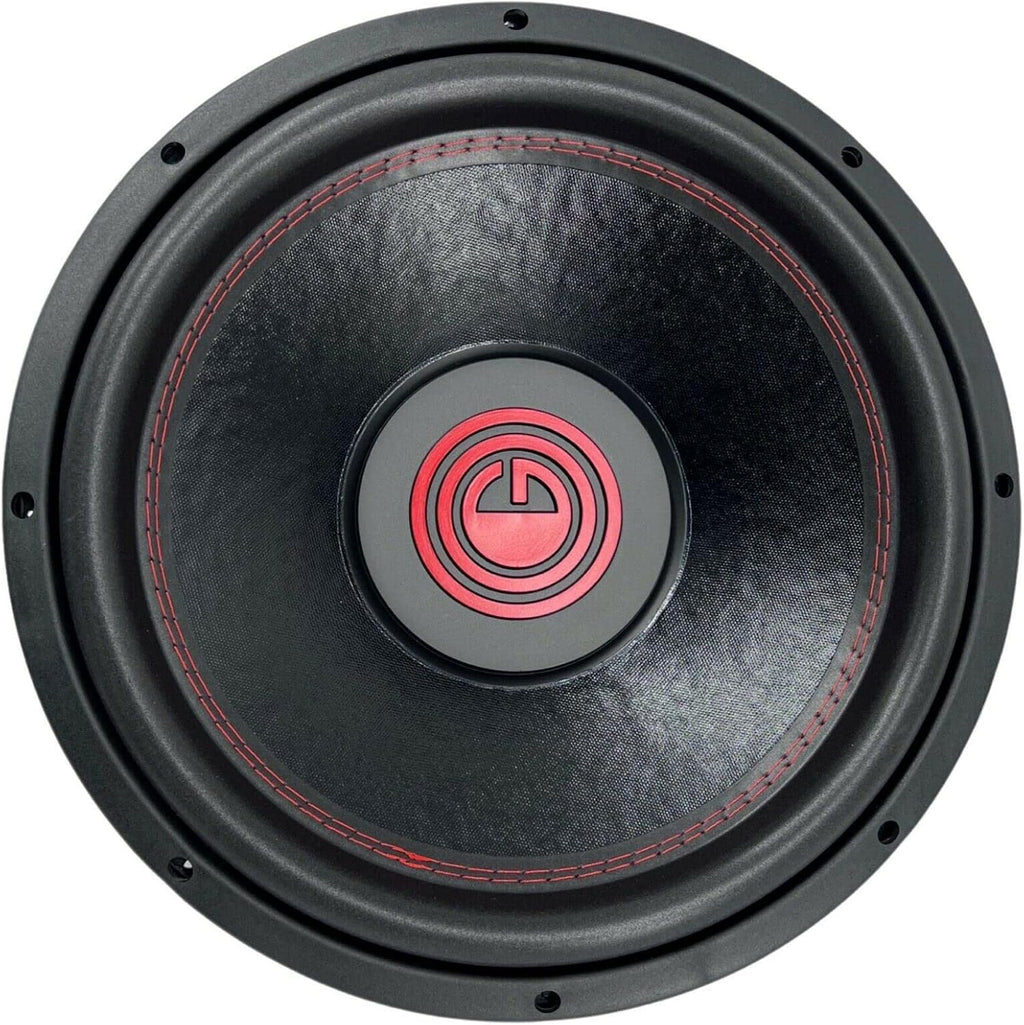 15 Inch 2400 Watt Car Audio Subwoofer 4 Ohm DVC O981