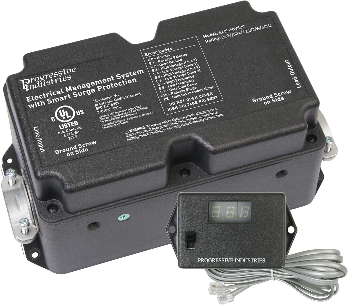 50 Amp Portable RV Surge Protector S333