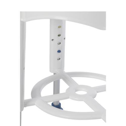 Blue Padded Rotating Bath Stool X20843