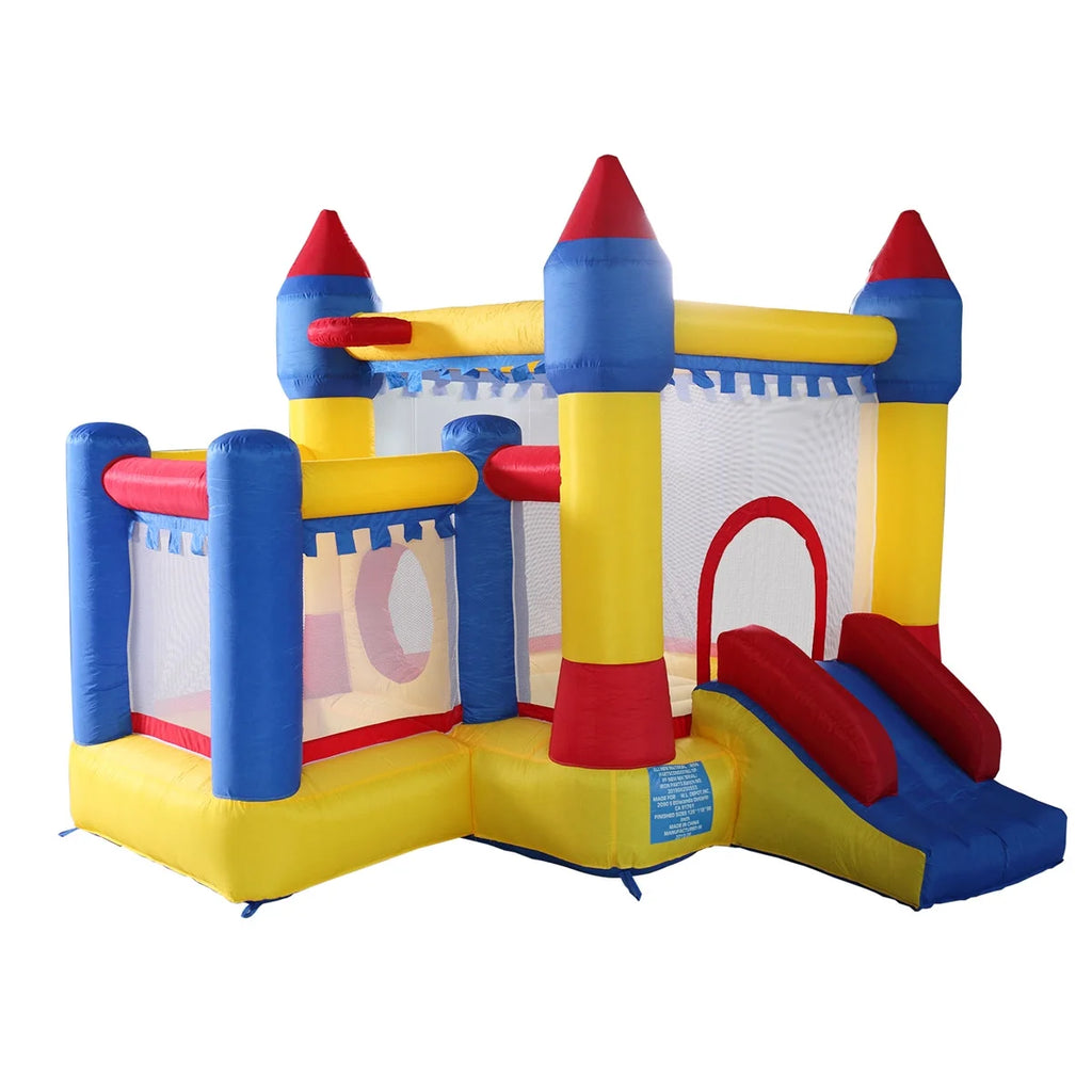 Inflatable Bounce House with Carry Bag and Repair Kit J403901