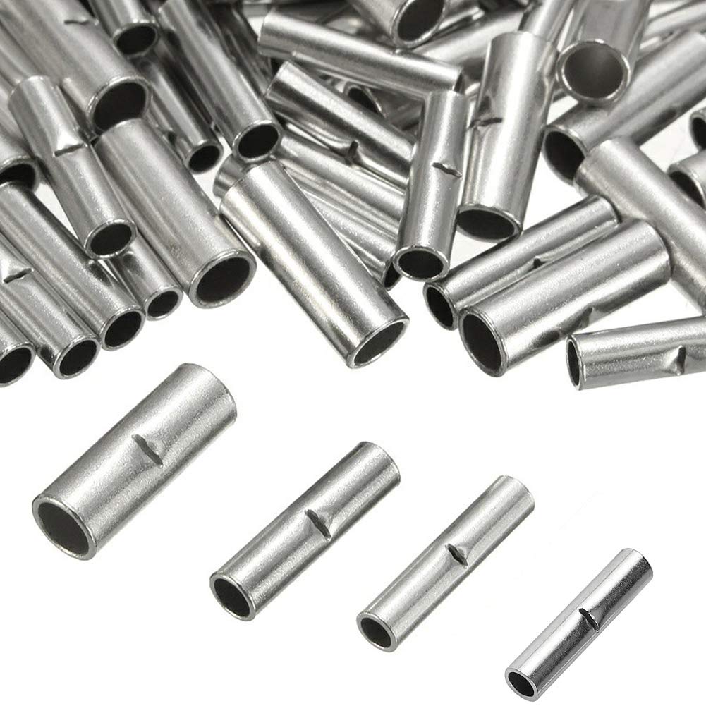 10Pcs Non Insulated Butt Connectors B823