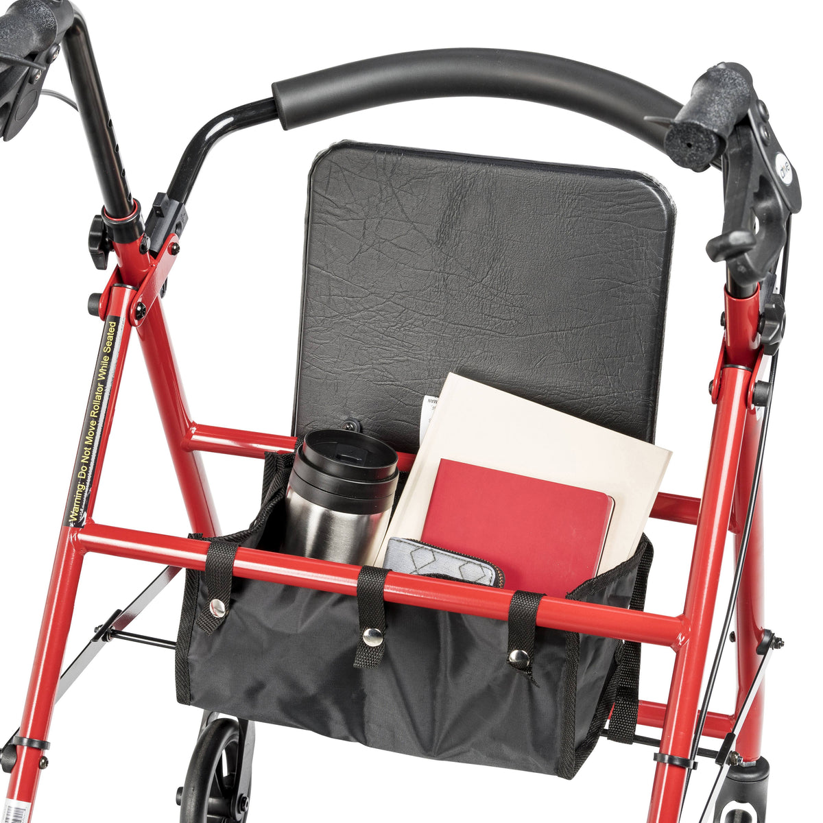 Red Rollator with 6x22 Wheels G2103