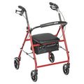 Red Rollator with 6x22 Wheels G2103